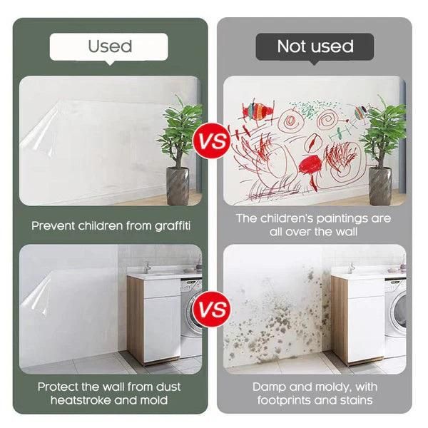 ClearGuard™ Electrostatic Wall Protection Film – Buy 1 Get 1 Free