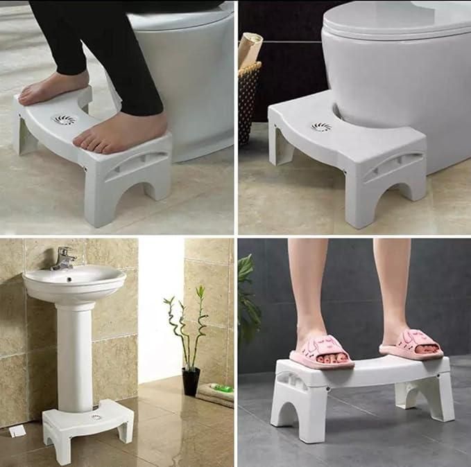 Foldable Anti-Constipation Potty Training Stool with Air Freshener Slot