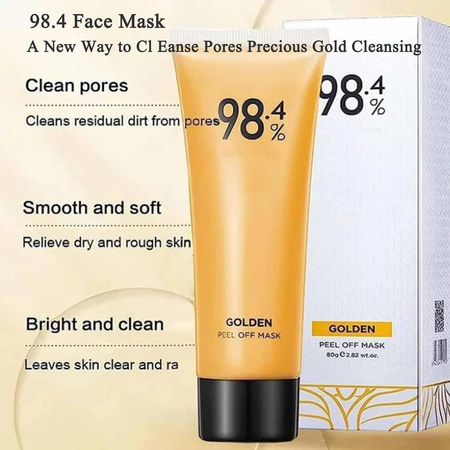 Golden Peel Face Mask (Pack of 2)