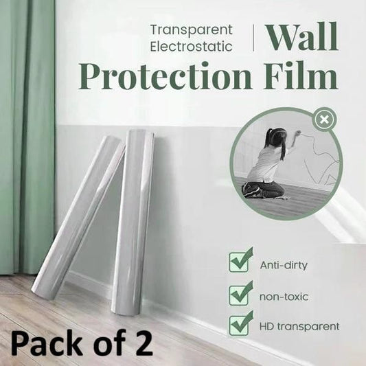 ClearGuard™ Electrostatic Wall Protection Film – Buy 1 Get 1 Free