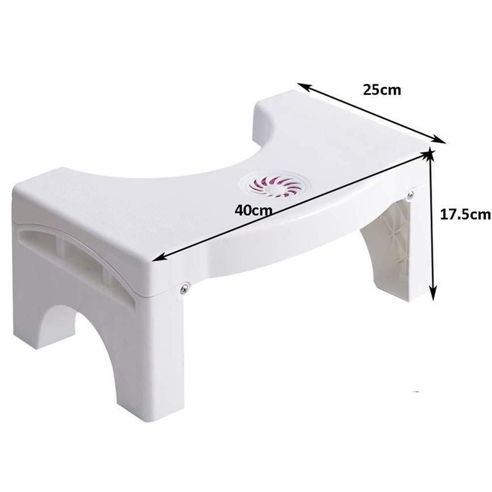 Foldable Anti-Constipation Potty Training Stool with Air Freshener Slot