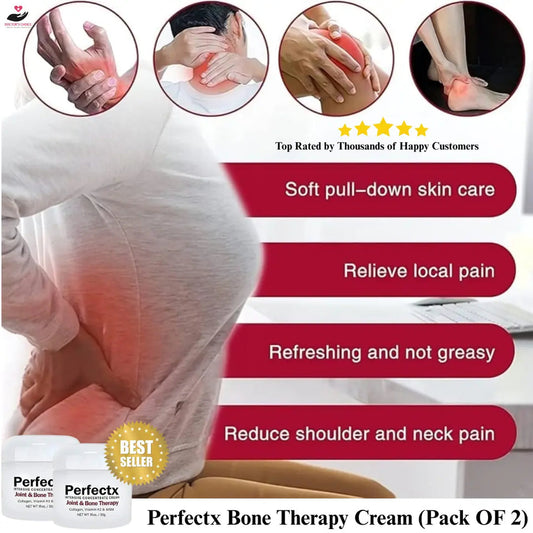 PerfectX Joint & Bone Therapy Cream – Fast Relief, Natural Ingredients (Buy 1 Get 1 Free)