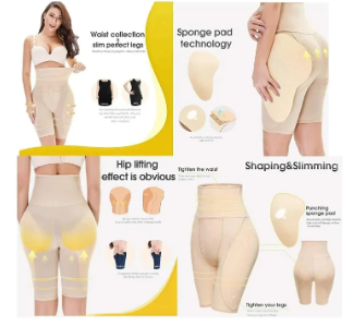 Quick Slim 4-in-1 Body Shaper – Tummy, Thighs, Hips & Back Support