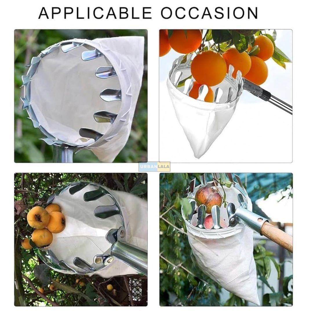 HarvestPro™ – Fruit Picker & Bag Set