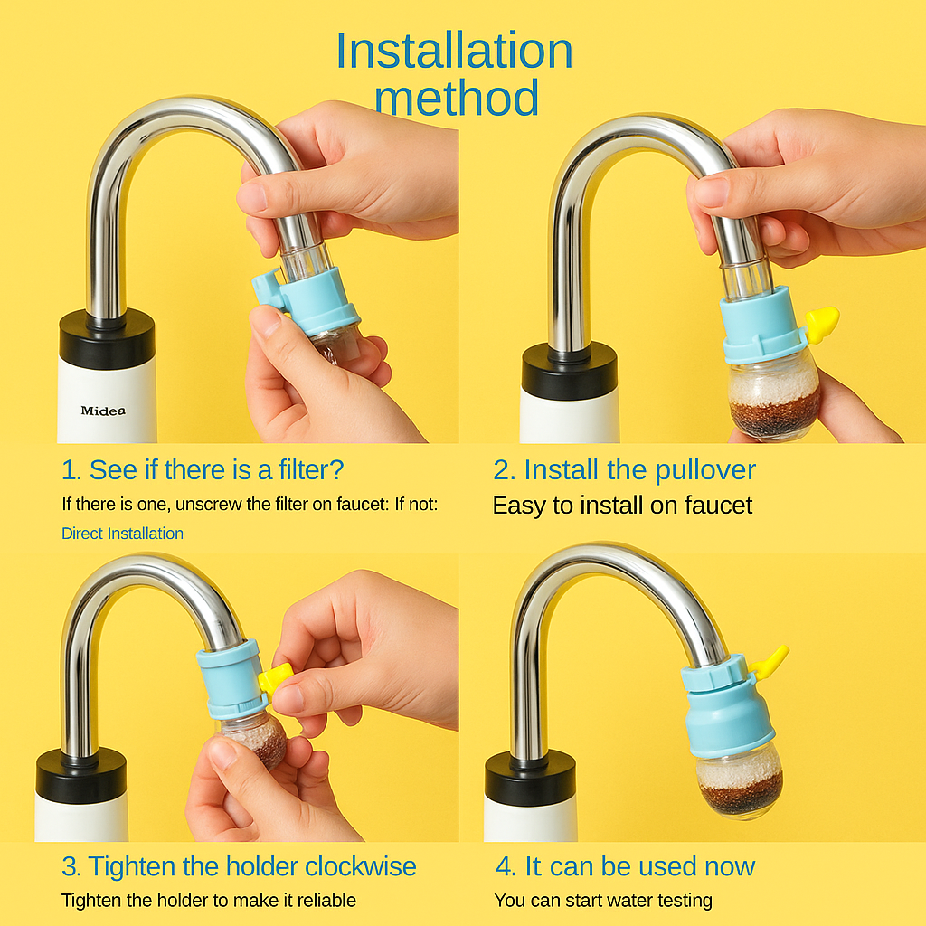 HydroPure™ Faucet Water Filter (Pack of 2)