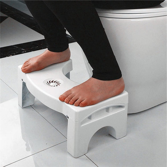 Foldable Anti-Constipation Potty Training Stool with Air Freshener Slot