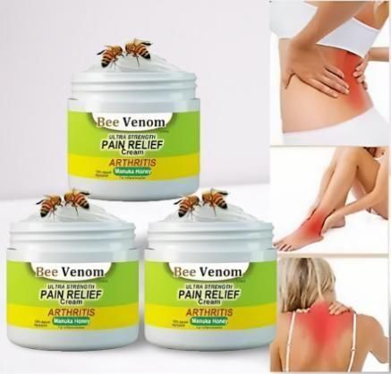 (Pack of 3) BeeTherapy™ Bee Venom Pain Relief Cream | Buy 1 Get 2 Free