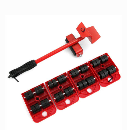Furniture Lifter -Furniture Lifter Mover Tool Set Heavy Duty Furniture Shifting Lifting Moving Tool with Wheel Pads