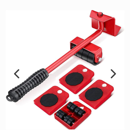 Furniture Lifter -Furniture Lifter Mover Tool Set Heavy Duty Furniture Shifting Lifting Moving Tool with Wheel Pads