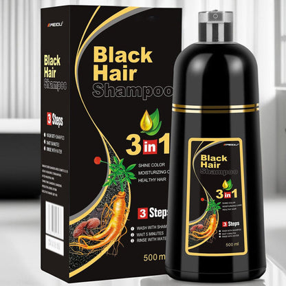 BLOSDREAM Black Hair Dye Shampoo (Buy 1 Get 1 Free)