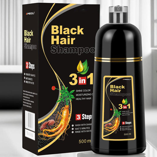 BLOSDREAM Black Hair Dye Shampoo (Buy 1 Get 1 Free)